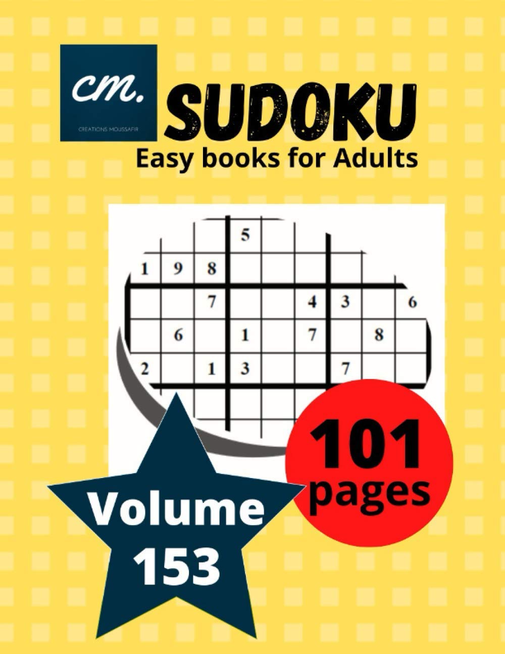 Sudoku easy Books for Adults: Large Print puzzle magazine Volume 153 (Includes a gift of 80 Number search puzzles) baixar livro de graça