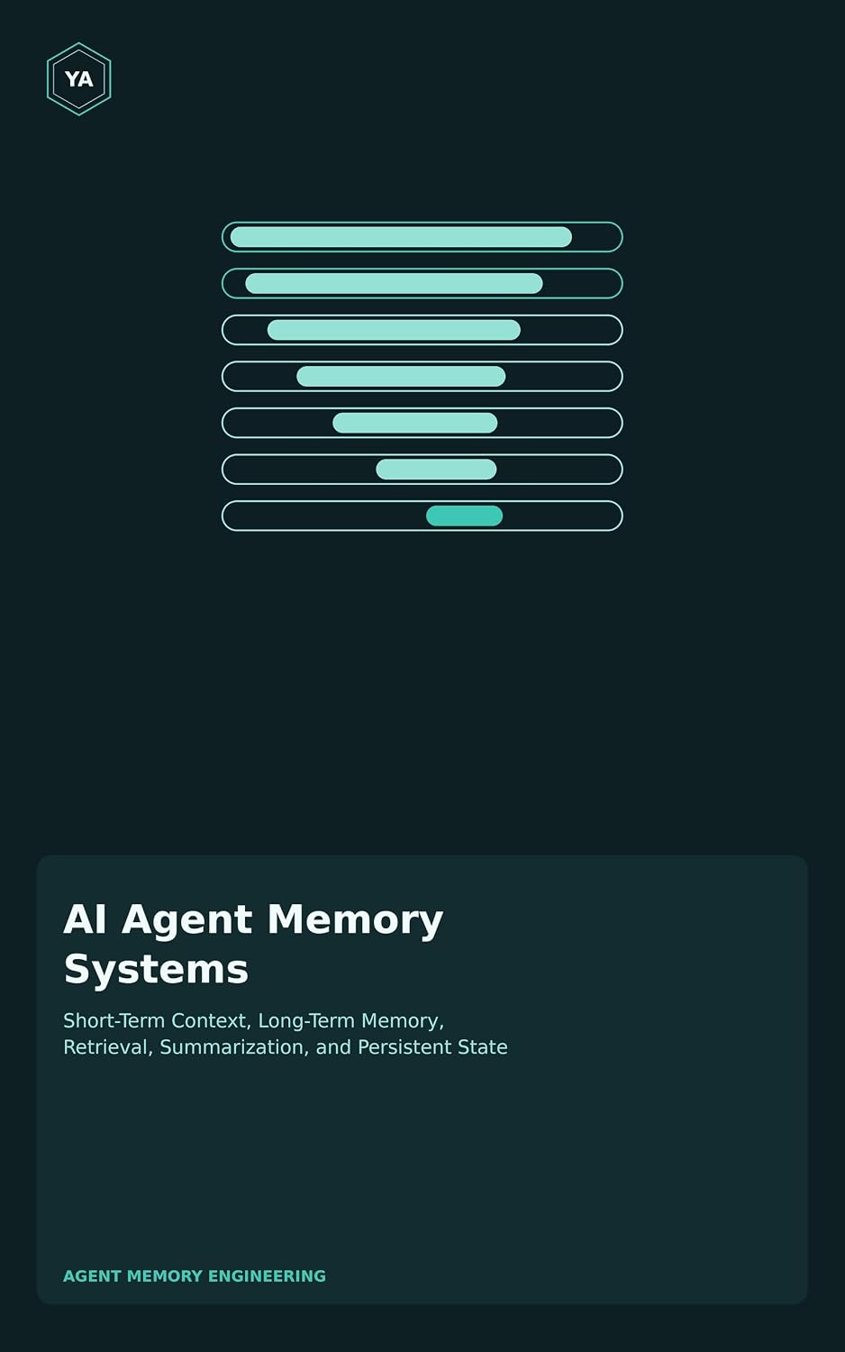 ler totalmente AI Agent Memory Systems: Short-Term Context, Long-Term Memory, Retrieval, Summarization, and Persistent State (English Edition)