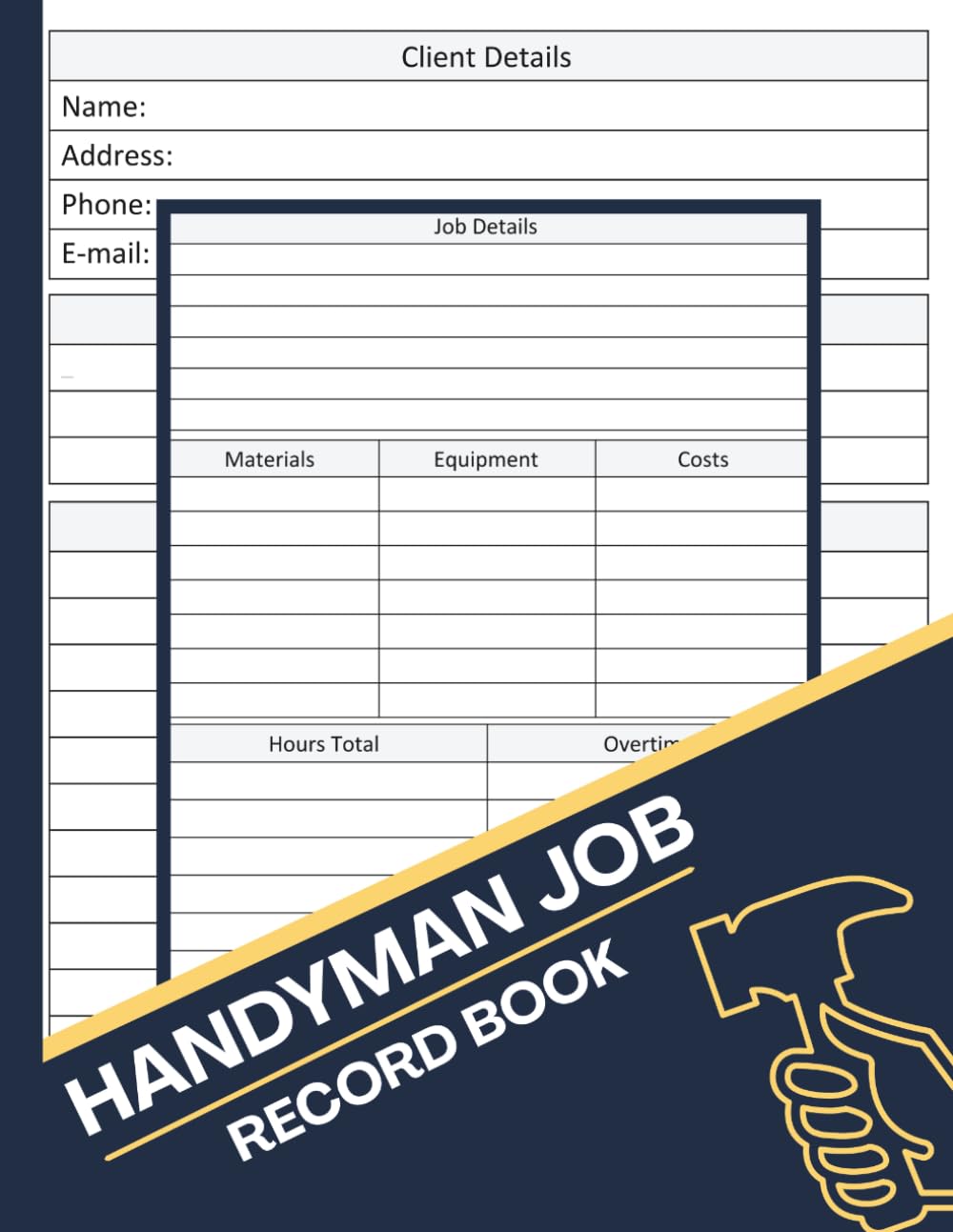 capítulo por capítulo baixar Handyman Job Record Book: Job Details Log Book for Self-Employed Contractors & Small Businesses | Track Client Info, Materials, Hours, Costs & Payments | 120 Pages