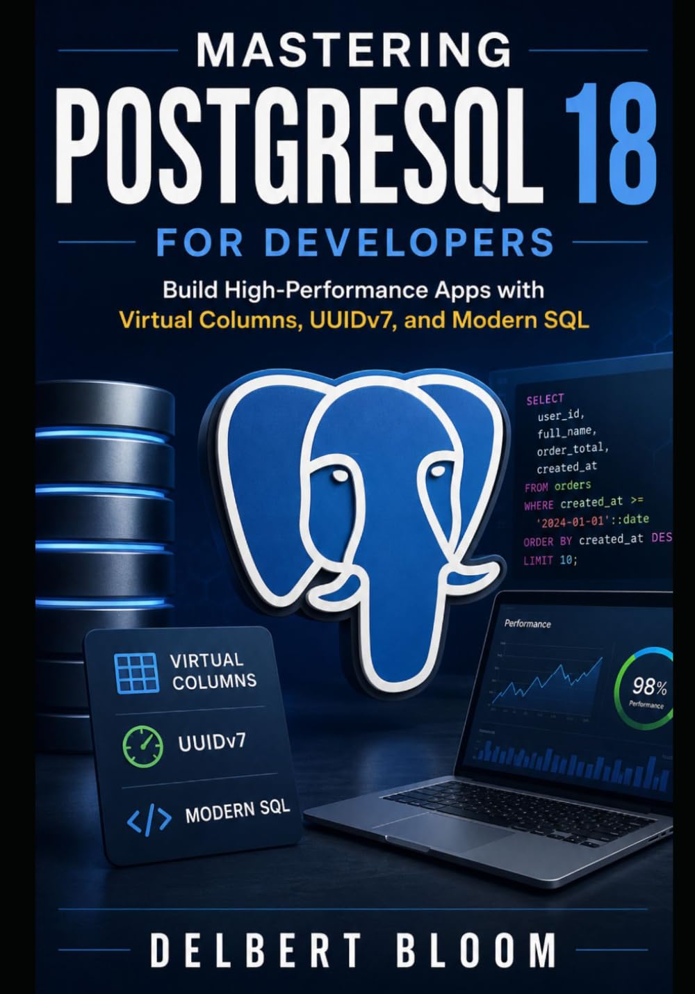 capítulo por capítulo baixar Mastering PostgreSQL 18 for Developers: Build High-Performance Apps with Virtual Columns, UUIDv7, and Modern SQL