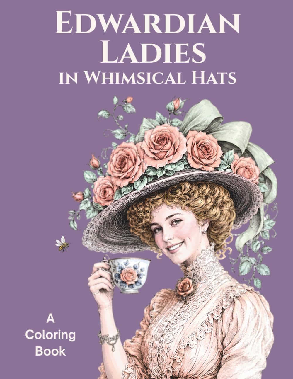 ler totalmente Edwardian Ladies in Whimsical Hats: An Adult Coloring Book Featuring Elegant Women, Extraordinary Millinery, Vintage Fashion, and Gilded Age Charm