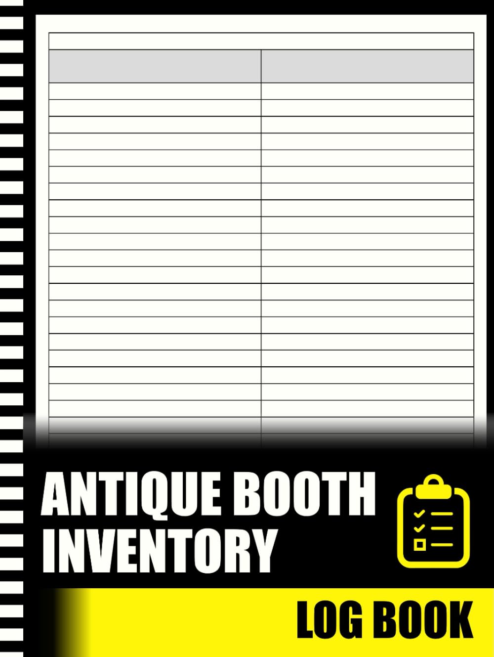 ler totalmente Antique Booth Inventory Log Book: Simple Record Book Ideal for Tracking Inventory & Profit Margin for Each Product