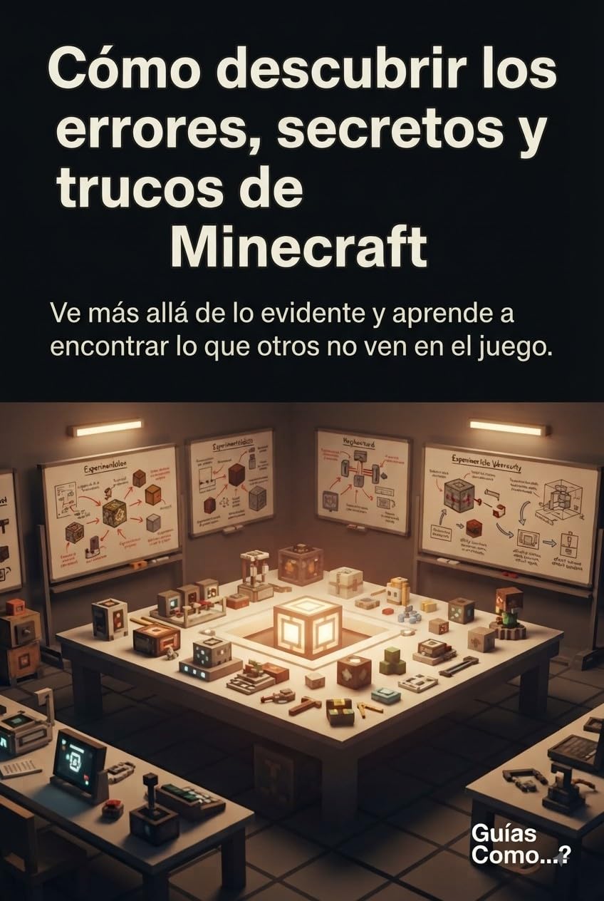 capítulo por capítulo baixar CÓMO DESCUBRIR LOS ERRORES, SECRETOS Y TRUCOS DE MINECRAFT: Ve más allá de lo evidente y aprende a encontrar lo que otros no ven en el juego - VERSIÓN POCKET (Guías Como...?) (Spanish Edition)
