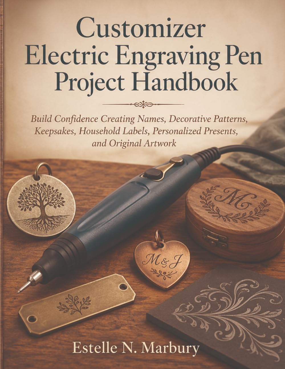 Customizer Electric Engraving Pen Project Handbook: Build Confidence Creating Names, Decorative Patterns, Keepsakes, Household Labels, Personalized Presents, and Original Artwork baixar o livro de graça