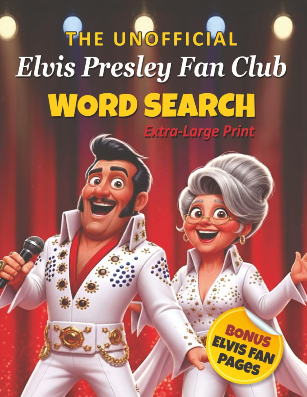 capítulo por capítulo baixar The Unofficial Elvis Presley Fan Club Word Search • Extra Large Print Edition: 80 Rock ’n’ Roll Puzzles and 5 Bonus Fan Pages • Fun, Relaxing Brain Teasers for Fans of All Ages