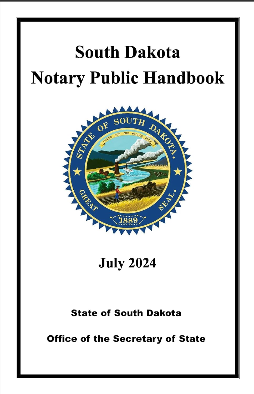 ler totalmente South Dakota Notary Public Handbook: July 2024 (English Edition)