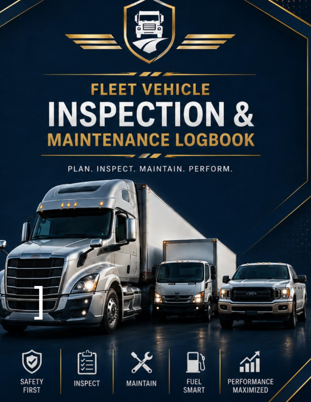 capítulo por capítulo baixar Fleet Vehicle Inspection & Maintenance Logbook: Daily Pre-Trip Inspections, Service & Repair Records, Fuel Logs, and Monthly Fleet Health Reviews for... Owner-Operators, and Field Supervisors