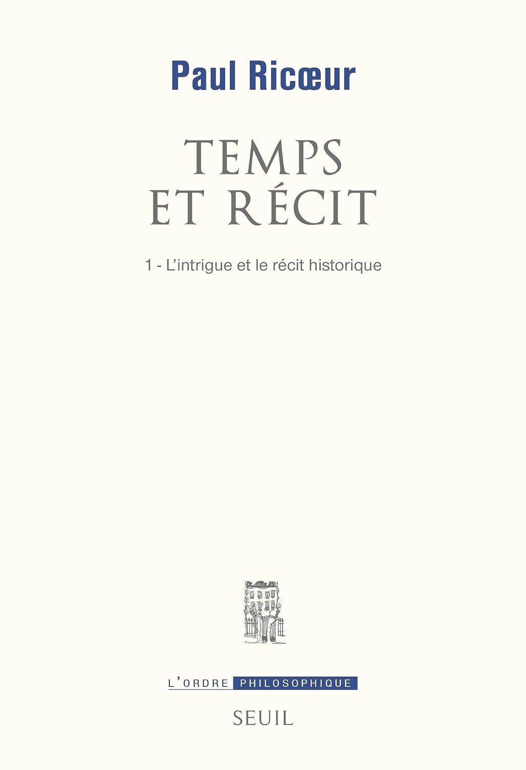 capítulo por capítulo baixar Temps et Récit. L'Intrigue et le Récit historique (L'ordre philosophique) (French Edition)