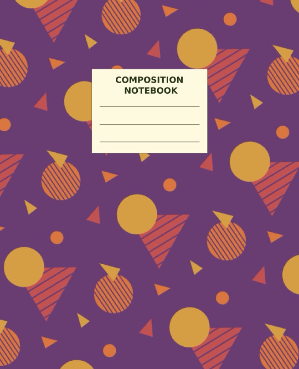 ler totalmente Composition Notebook: Blank-lined Workbook (7.5x9.25", 110 pages) for writing, journaling and brainstorming.