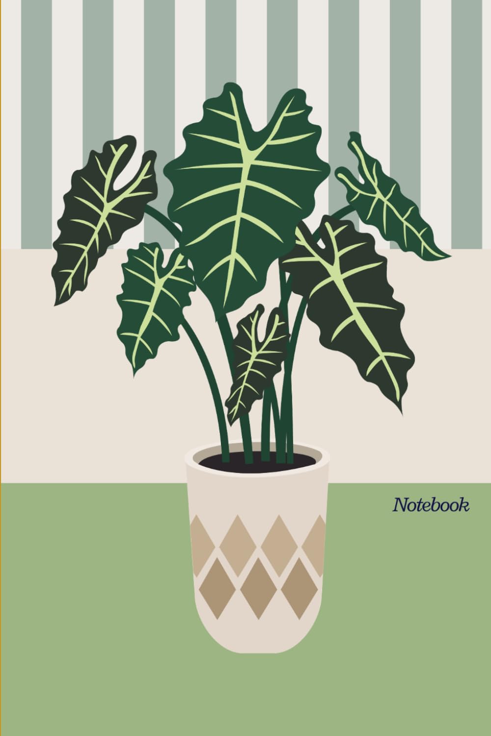 ler totalmente African Mask Plant Notebook: A minimalist tropical plant journal for notes, journaling, school, work, and everyday writing
