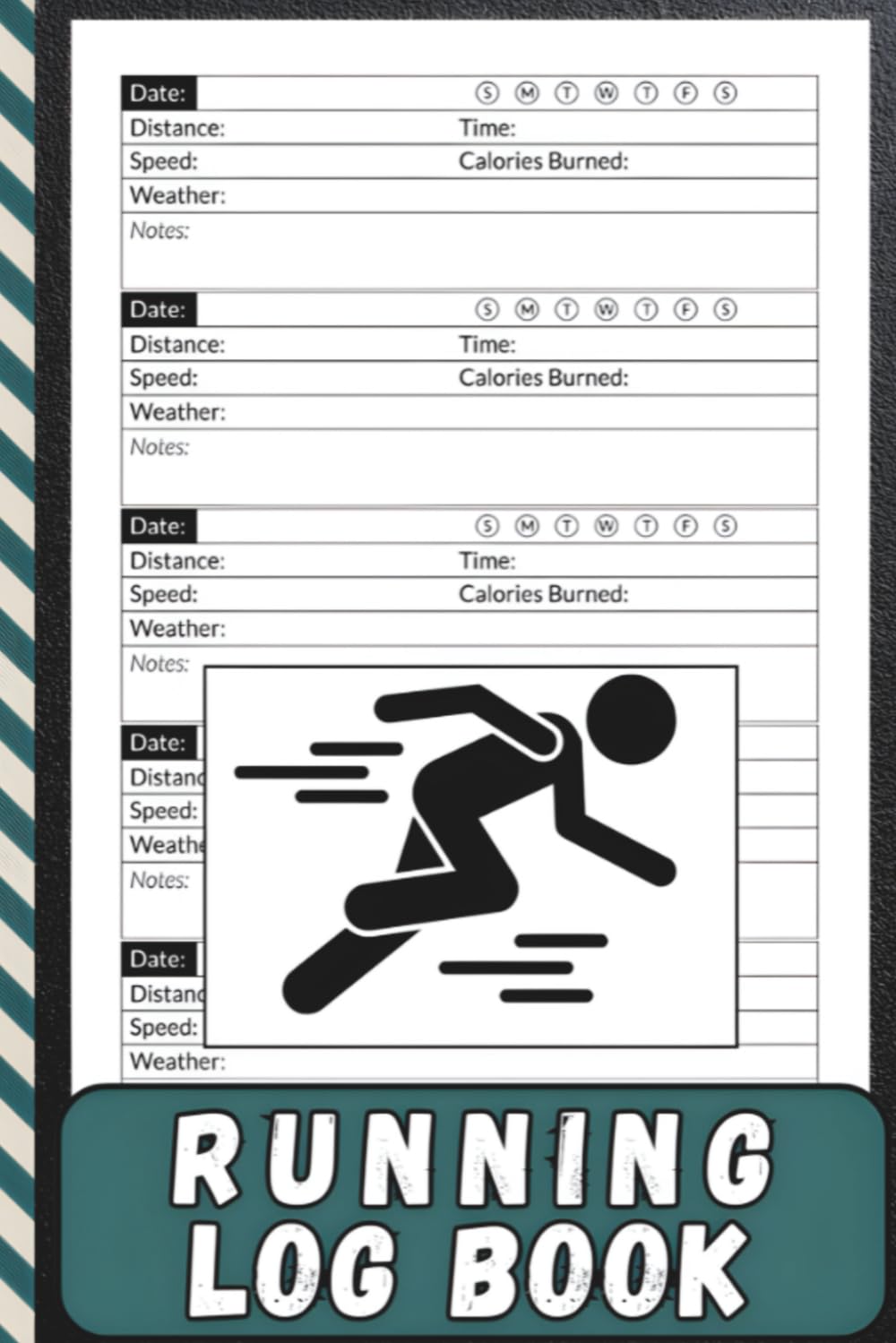 Running Log Book: Track Distance, Speed, Time, Performance & Training Goals ǀ For Runners, Athletes & Fitness Enthusiasts baixar o livro de graça