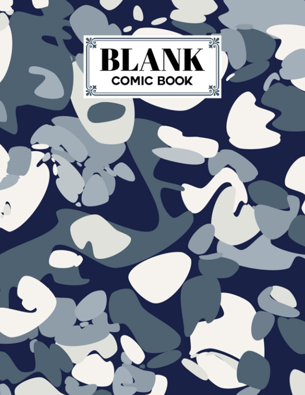 Blank Comic Book: Camo Print Cover, Create Your Own Story, Journal, Notebook, Sketchbook for Kids and Adults, 120 Pages - Size 8.5" x 11" Notebook by Martin Funke baixar o livro de graça