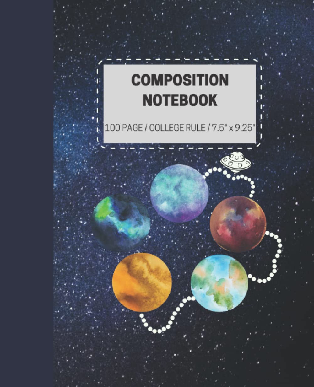 capítulo por capítulo baixar COMPOSITION NOTEBOOK: Space design journal - composition notebook college ruled for students 7.25" x9.5" 100 pages - spaceship and planets