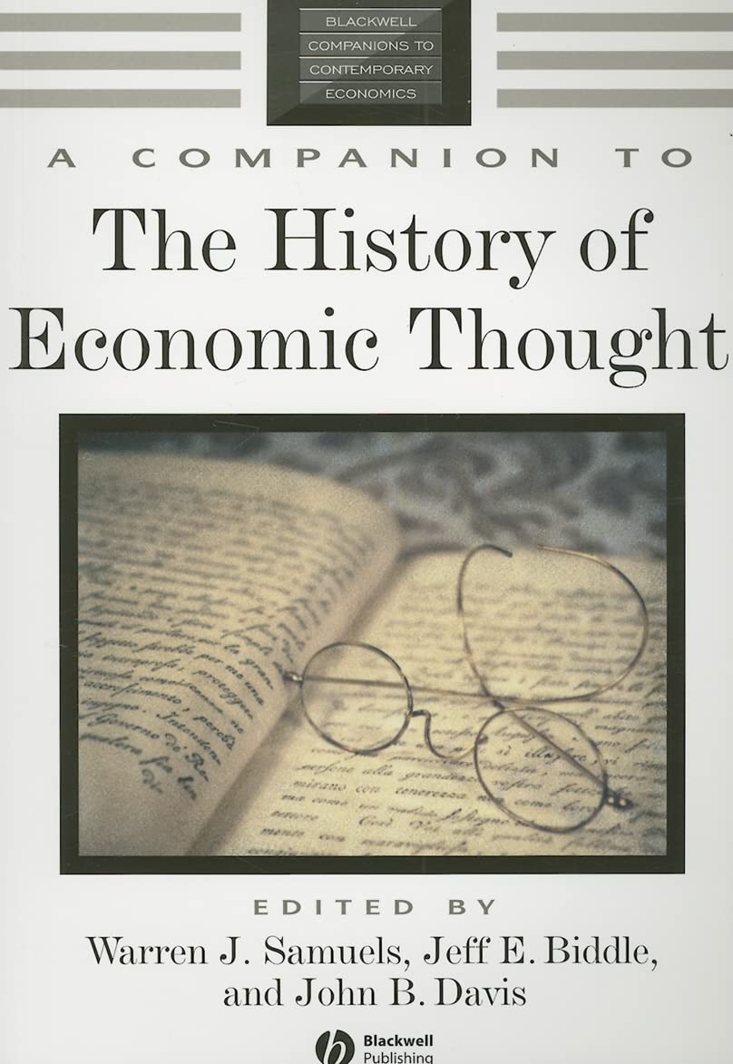 capítulo por capítulo baixar A Companion to the History of Economic Thought: 8
