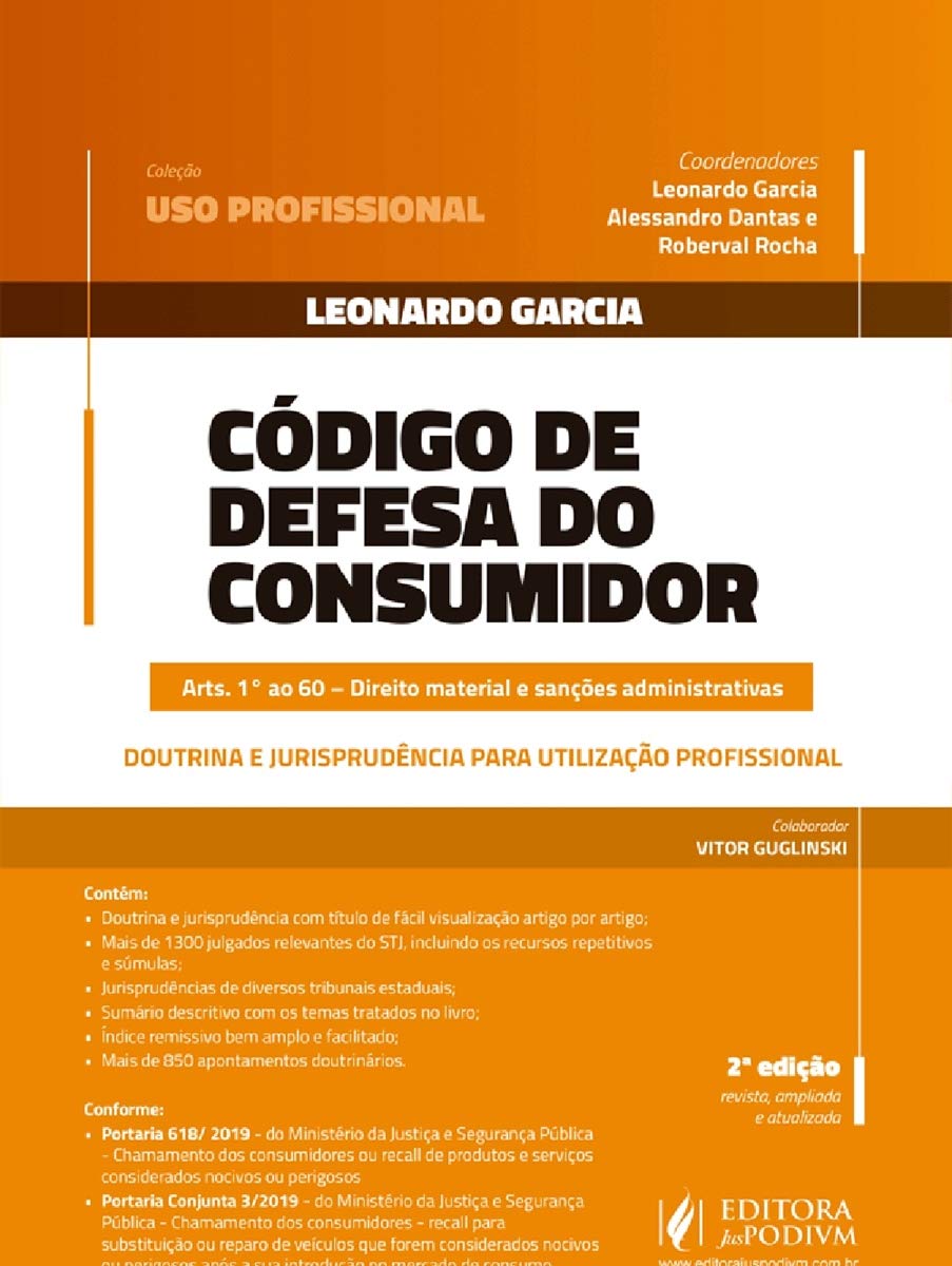 ler totalmente Uso Profissional - Código de Defesa do Consumidor (CDC)