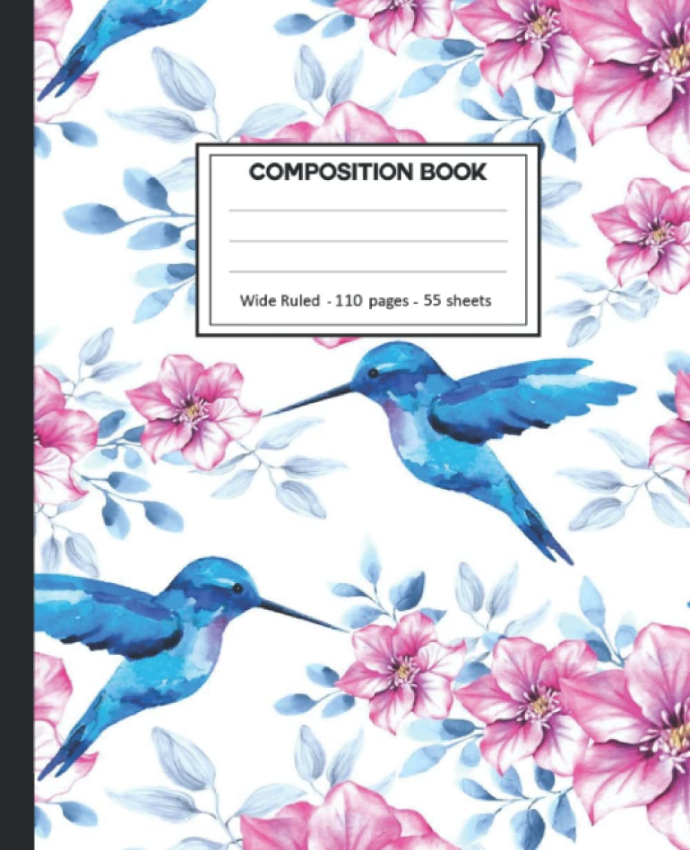 capítulo por capítulo baixar Composition Notebook: College Ruled: 110+ Lined Pages Writing Journal: Birds on White.