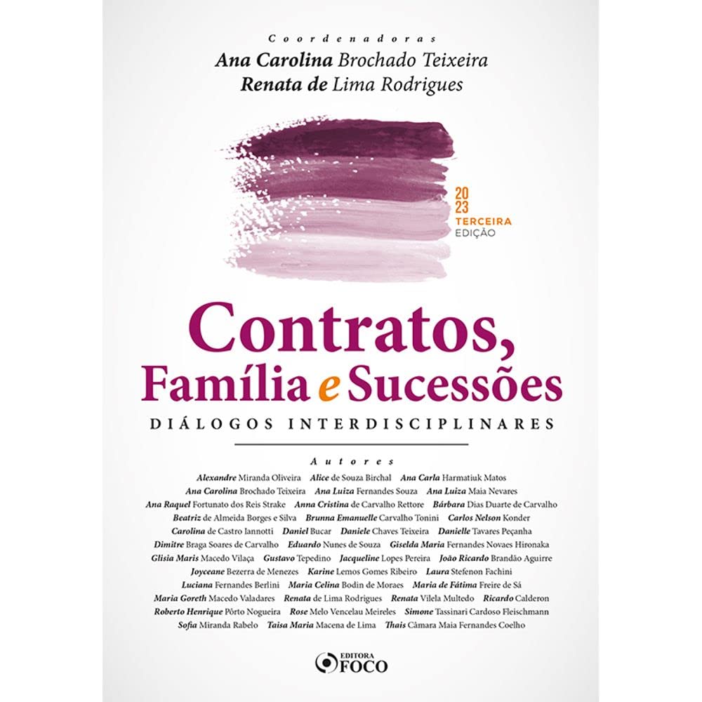 Contratos, Família e Sucessões Diálogos Interdisciplinares - 3ª Ed - 2023 baixar livro de graça