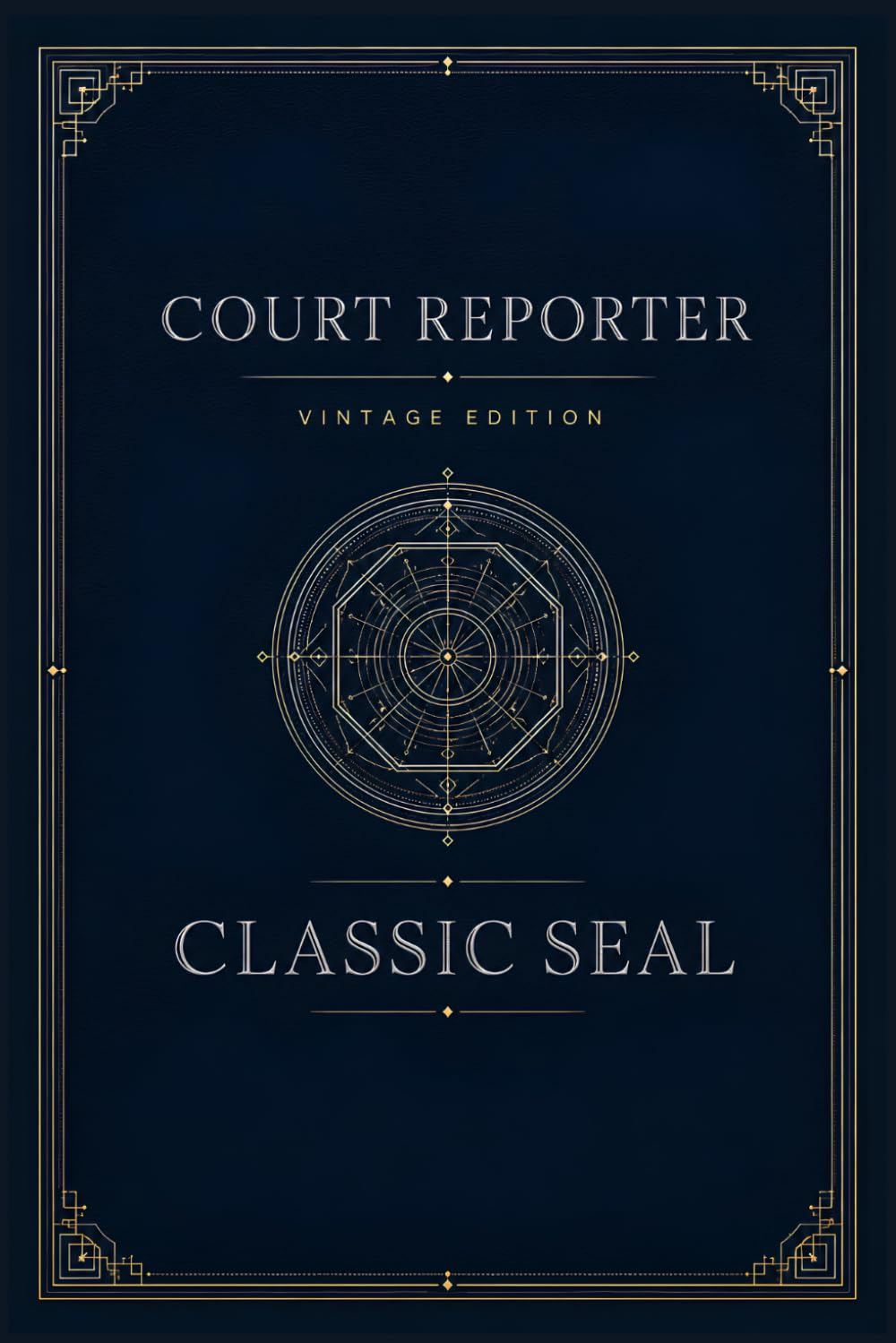 capítulo por capítulo baixar Classic Seal: Premium Lined Notebook for Court Reporters, Stenographers, Legal Professionals, and Court Reporting Students