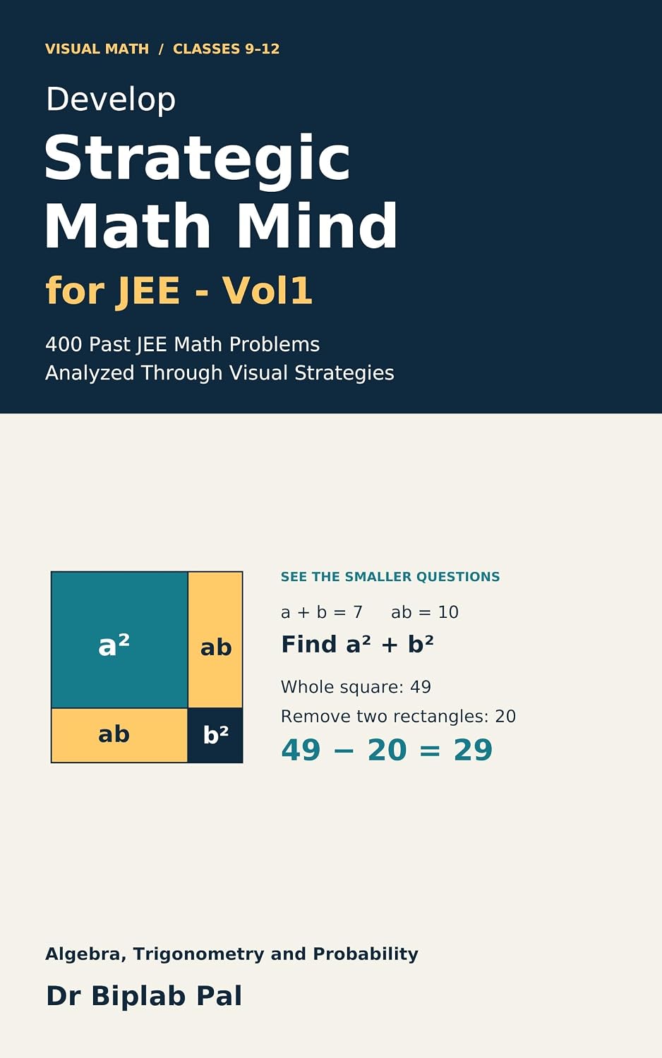 ler totalmente Develop Strategic Math Mind for JEE - Vol1: 400 Past JEE Math Problems Analyzed Through Visual Strategies (English Edition)