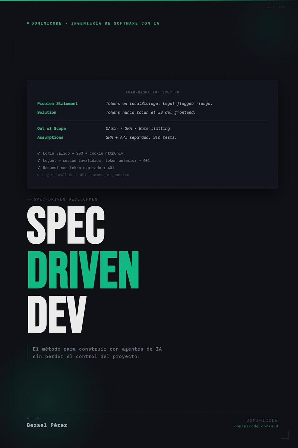 Spec Driven Development: Construye con IA sin Perder el Control (Spanish Edition) baixar livro de graça