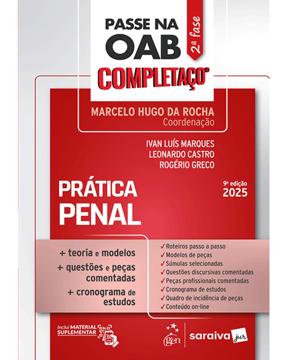 ler totalmente Passe Na Oab 2ª Fase - Completaço - Prática Penal - 9ª Edição 2025