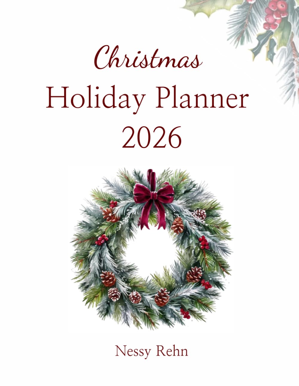 Christmas Holiday Planner 2026 baixar o livro de graça