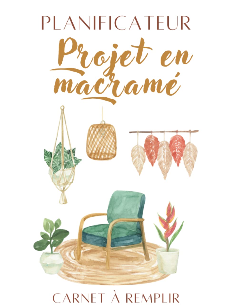 ler totalmente Planificateur Projet en macramé: Carnet à remplir pour organiser 50 projets de loisirs créatifs en macramé (French Edition)