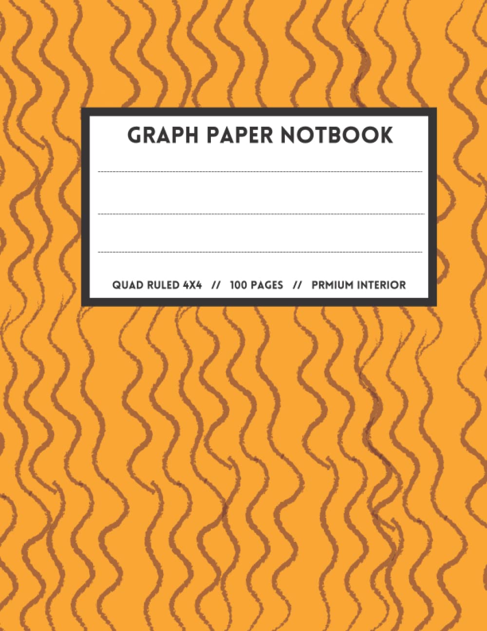 Graph Paper Notebook Premium Interior Orange Cover: Orange Grid Composition Book for Math and Science Students 4x4 Quad Ruled (Large 8.5 x 11) 100 Pages baixar o livro de graça