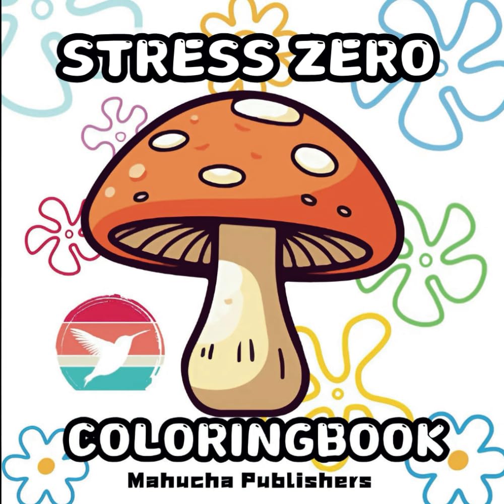 ler totalmente Stress Zero: Stress Relief Coloring Book for Adults Relaxation with Animals, Butterflies, Landscape And Nature.
