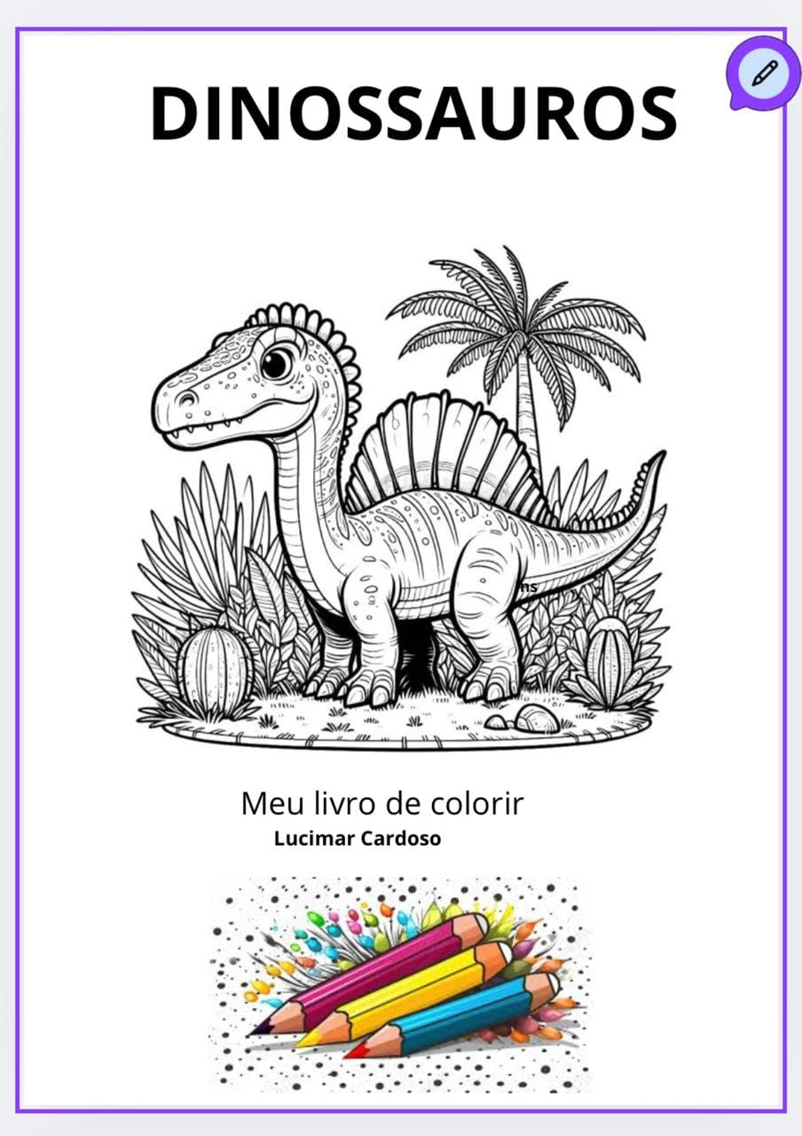 Dinossauros: Meu livro para colorir baixar livro de graça