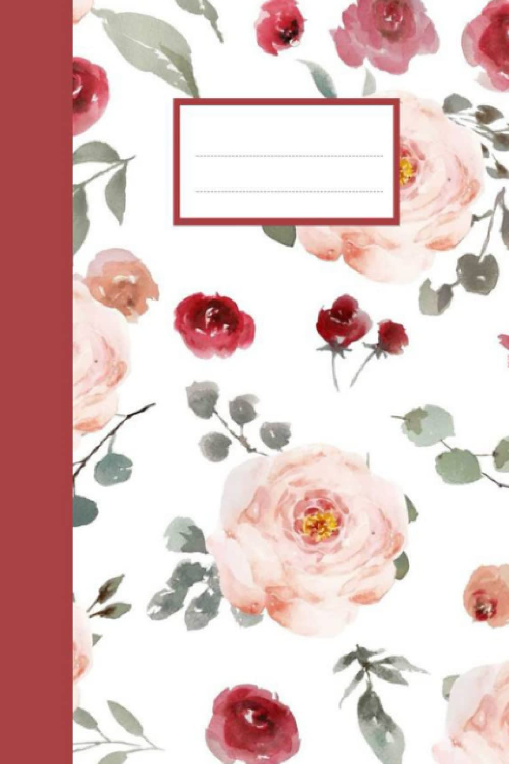 Caderno De Anotações: Capa Floral - Tamanho (15x22cm) 120 Páginas: Papel Com Pauta (Portuguese Edition) baixar o livro de graça