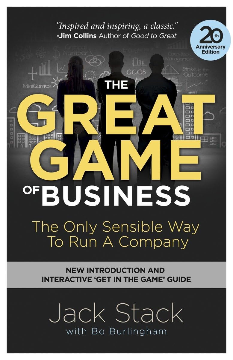 ler totalmente The Great Game of Business: The Only Sensible Way to Run a Company