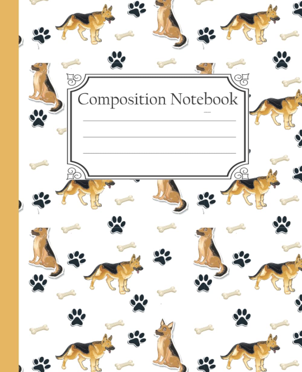 ler totalmente Composition Notebook: Berger Dog Notebook | Wide Ruled Blank Lined Paper | Blank Lined Workbook for Writing Dog'S Notes | Large Dog'S Note Book to Write in Paperback