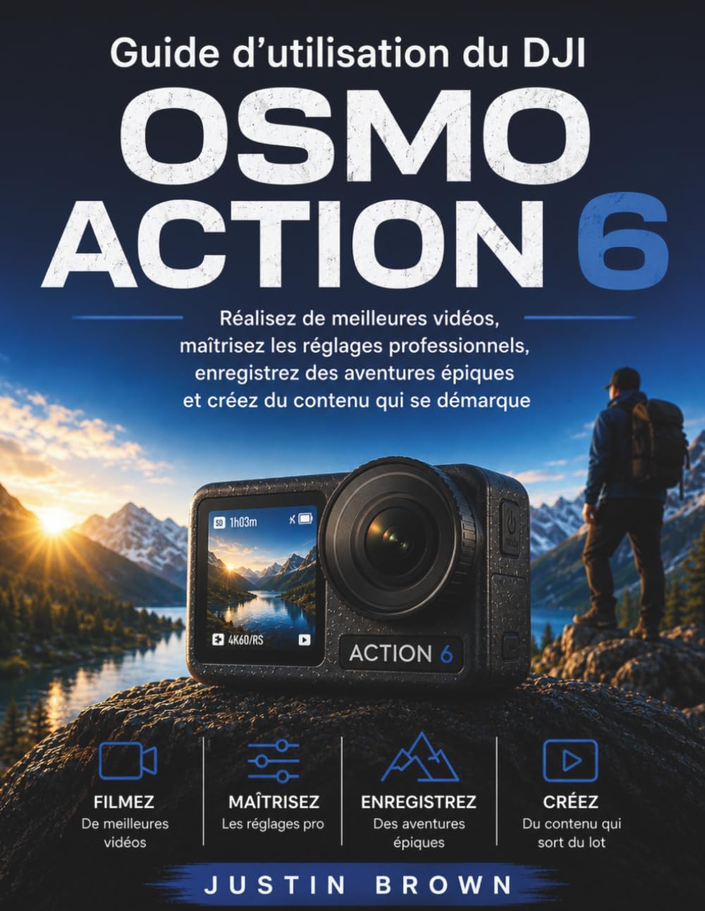 Guide d'utilisation du DJI Osmo Action 6: Réalisez de meilleures vidéos, maîtrisez les paramètres professionnels, enregistrez des aventures épiques et créez du contenu qui se démarque baixar o livro de graça