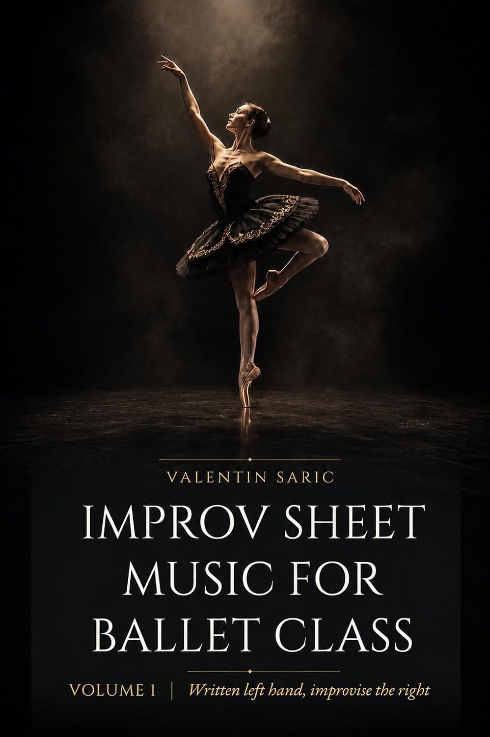 capítulo por capítulo baixar Improv Sheet Music for Ballet Class - Volume 1: Written left hand, improvise the right (English Edition)