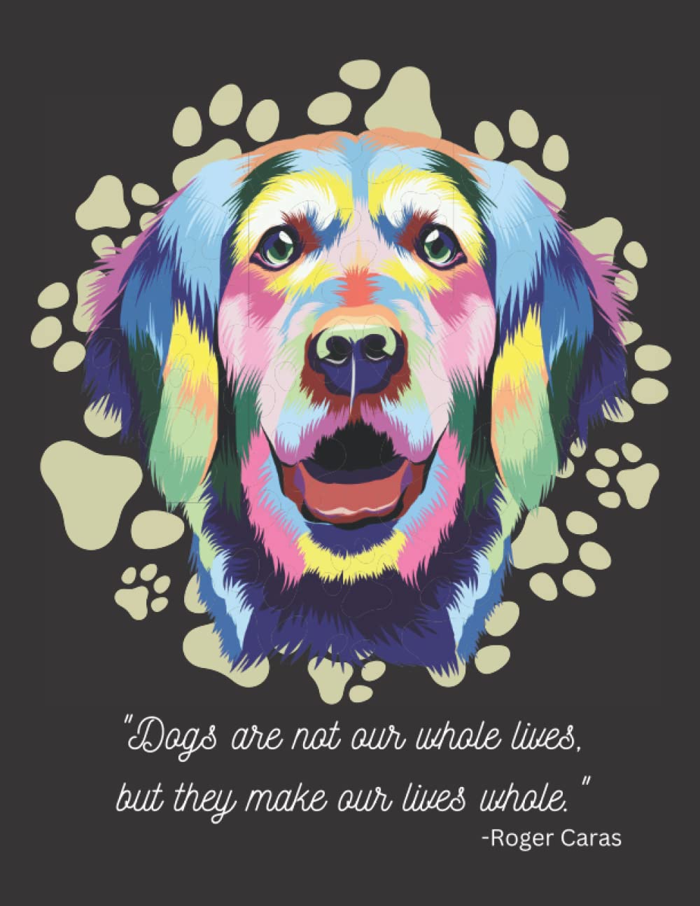 Labrador Retriever Notebook: A 8 1/2 x 11, 120 Page Lined Notebook Featuring a Colorful Labrador Retriever Cover baixar o livro de graça
