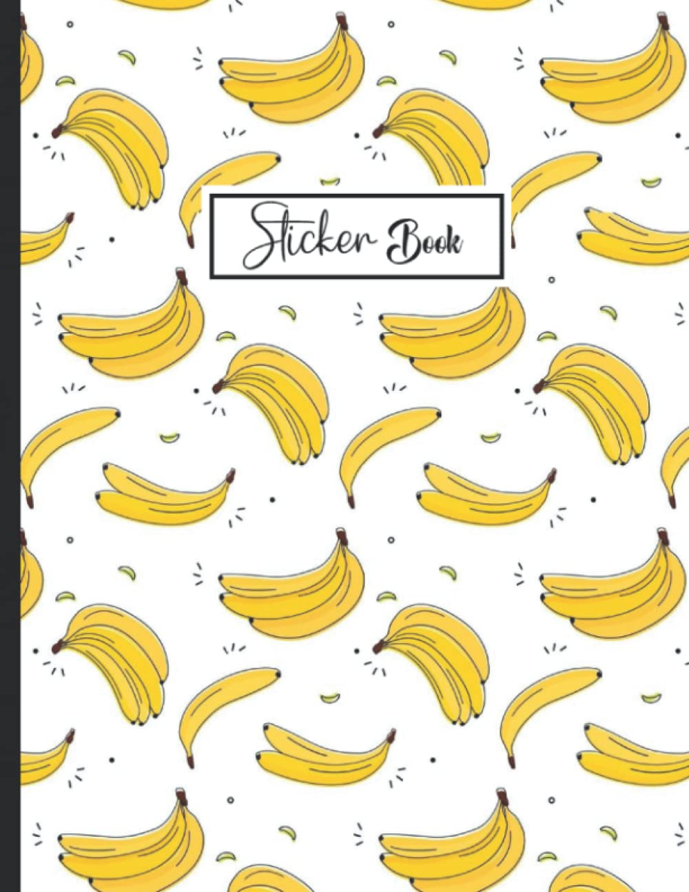 capítulo por capítulo baixar Sticker Book: Banana Theme Sticker Book Collecting Album Blank Notebook.