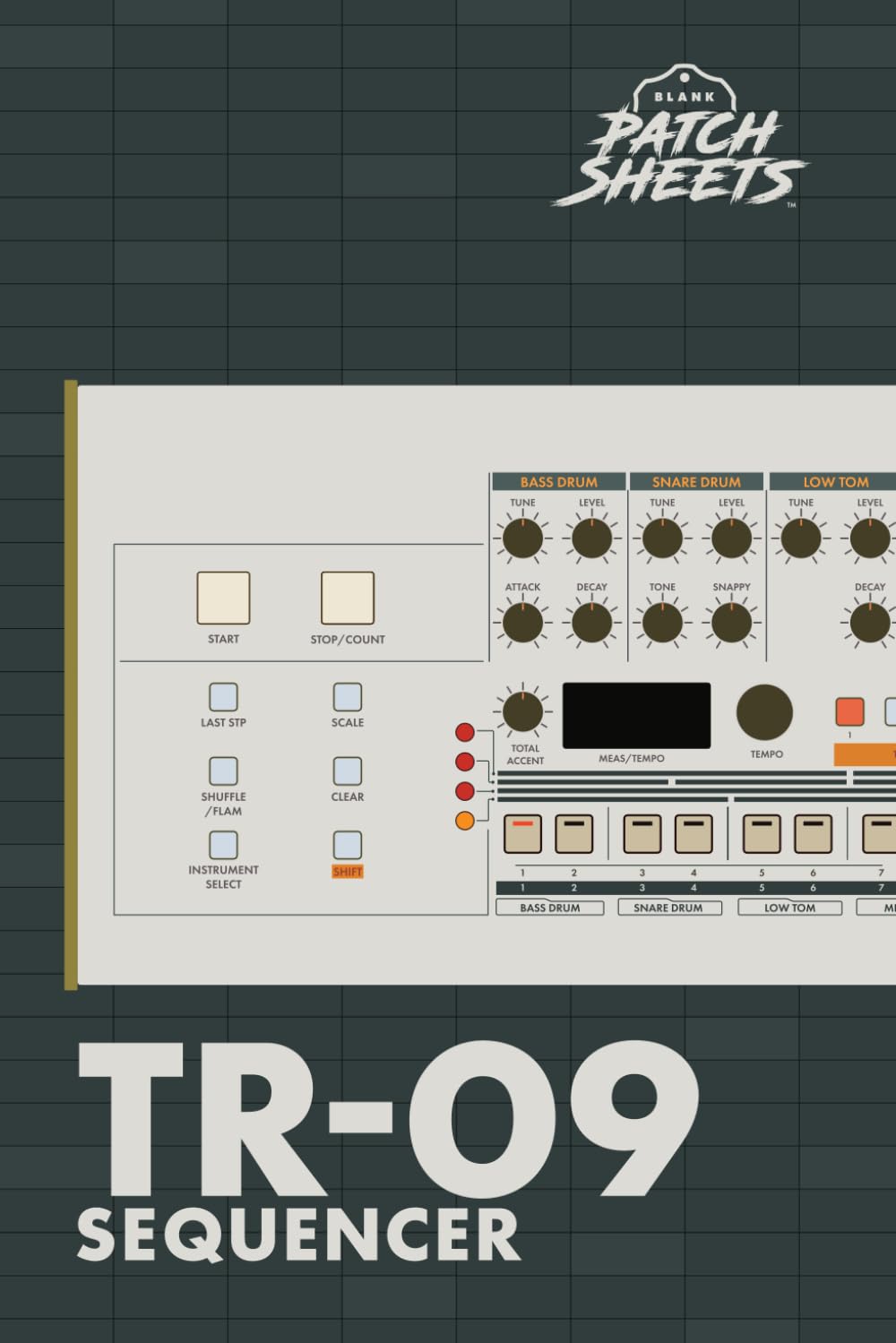 capítulo por capítulo baixar Roland TR-09 Blank SEQUENCER Sheets Notebook: Preserve your patterns so they're never lost or a mystery again.