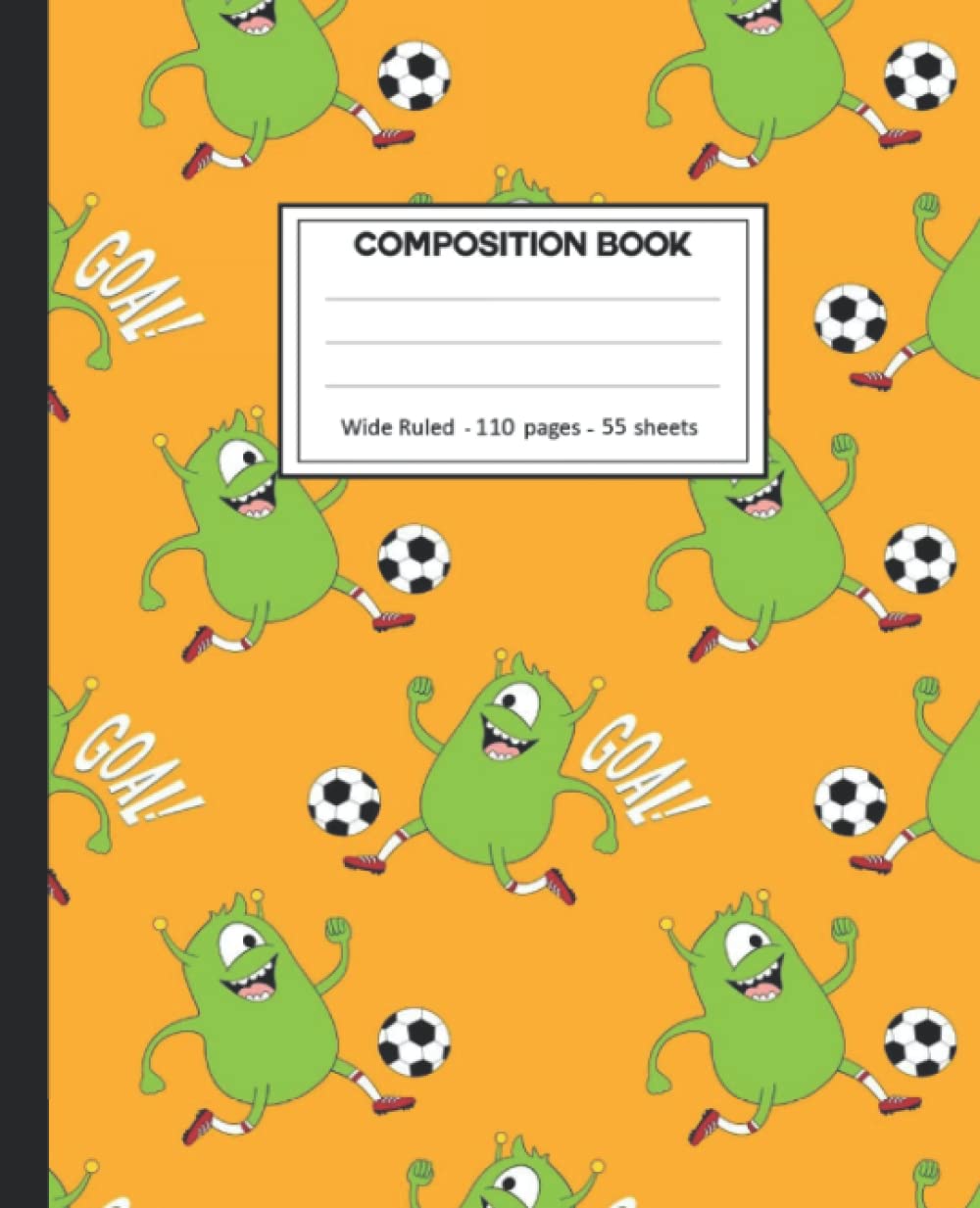 Composition Notebook: Football Wide Ruled Paper Notebook Journal size 7.25 x 9.25” for student baixar o livro de graça