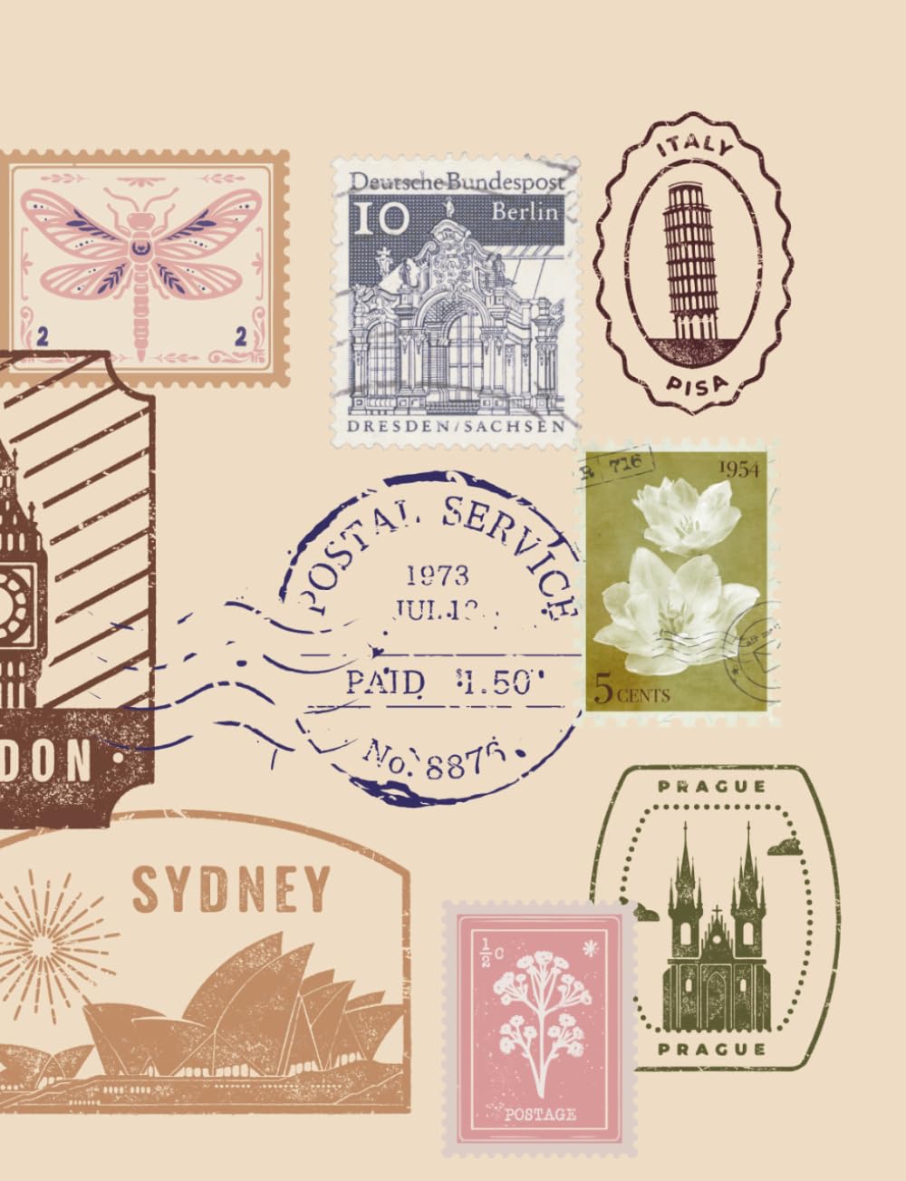 Ballet Summer Intensive Journal for Dancers | Daily Corrections Tracker, Goal Setting, and Self-Care Log: Travel Stamps Edition baixar o livro de graça