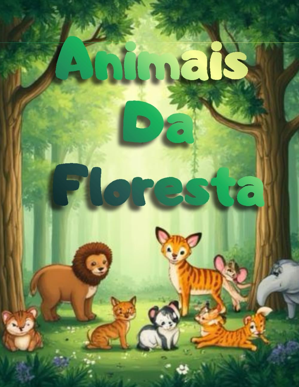 Colorindo Animais: Animais da Floresta (Portuguese Edition) baixar o livro de graça