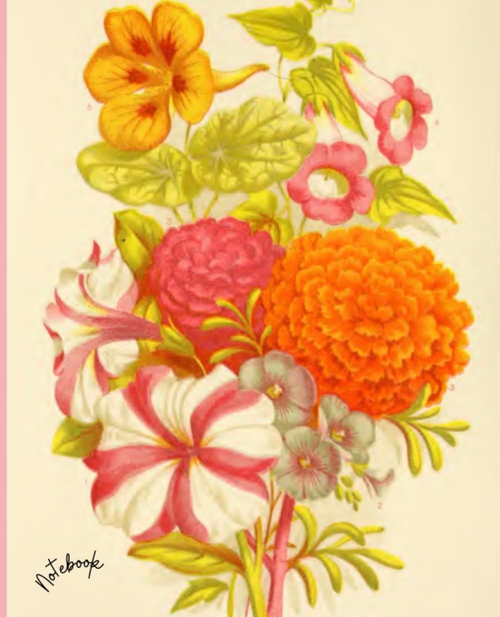 Composition Notebook College Ruled: Wild Flower Vintage Botanical Illustration | Cute Floral Aesthetic Journal For Girls, Teens, Women | 120 Pages, 7.5x9.25 baixar o livro de graça