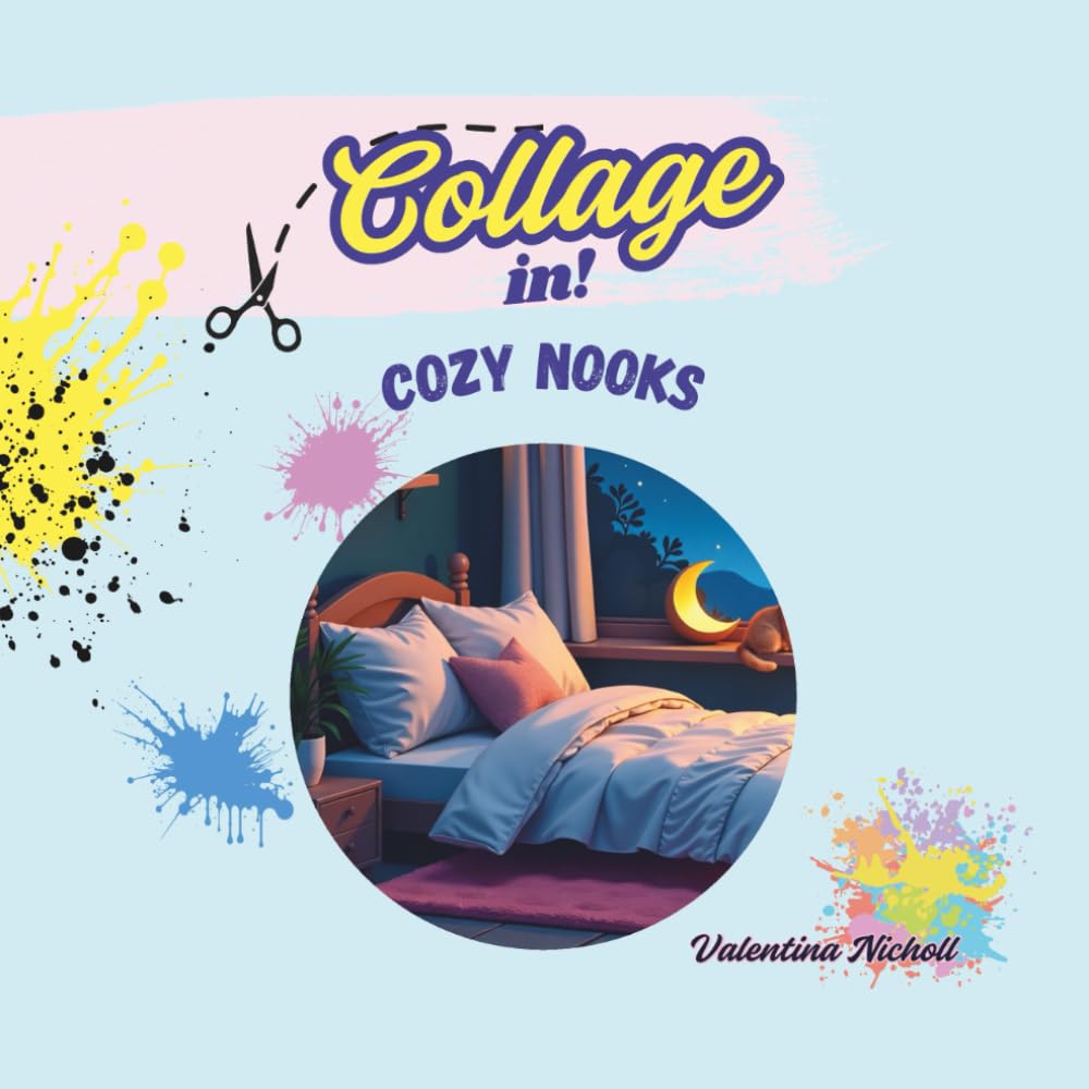ler totalmente Collage In! Cozy Nooks: Cut out and stick coloring book (Collage in! Cut out and stick coloring books)