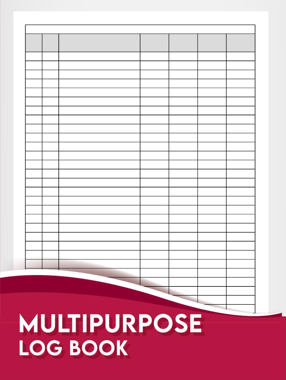 capítulo por capítulo baixar Large Multipurpose Log Book 7 Columns: Logbook for Business or Personal Use Suitable for Tracking Daily Activity, Time, Inventory and Equipment,... Inventory, Orders, Donations, Equipment.