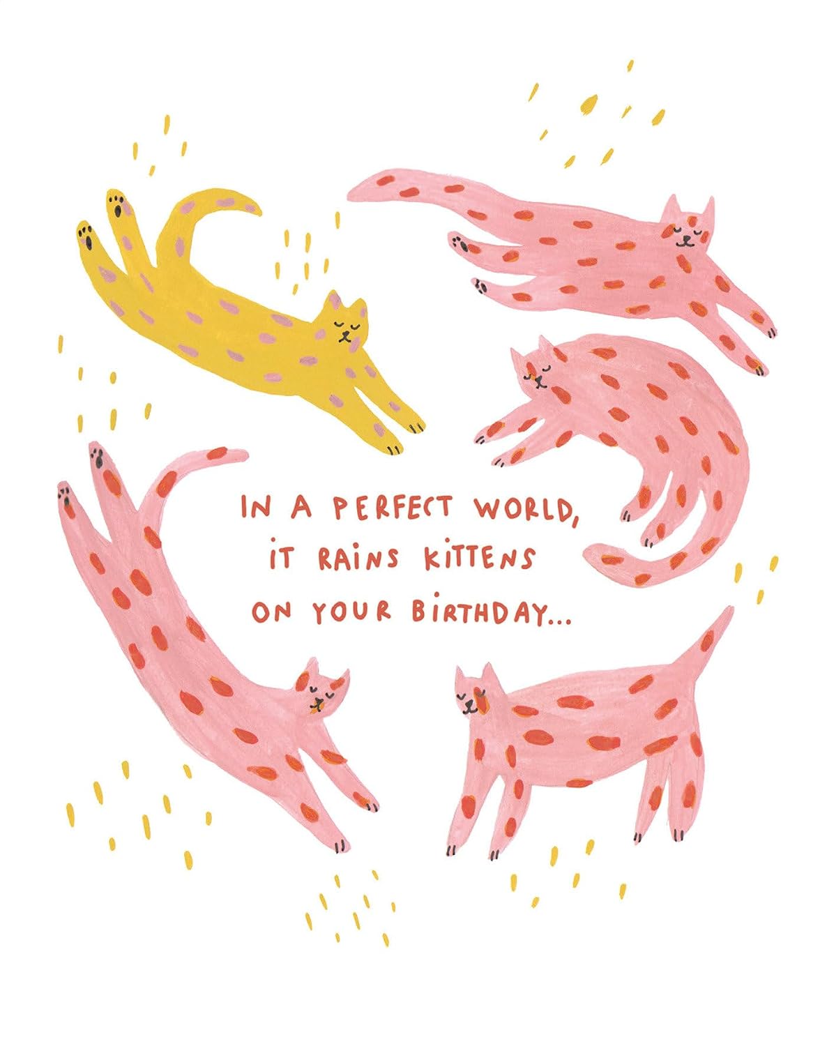 capítulo por capítulo baixar Love Muchly Greeting Cards: Belated Birthday - In a perfect world, it rains kittens (Pack of 6)