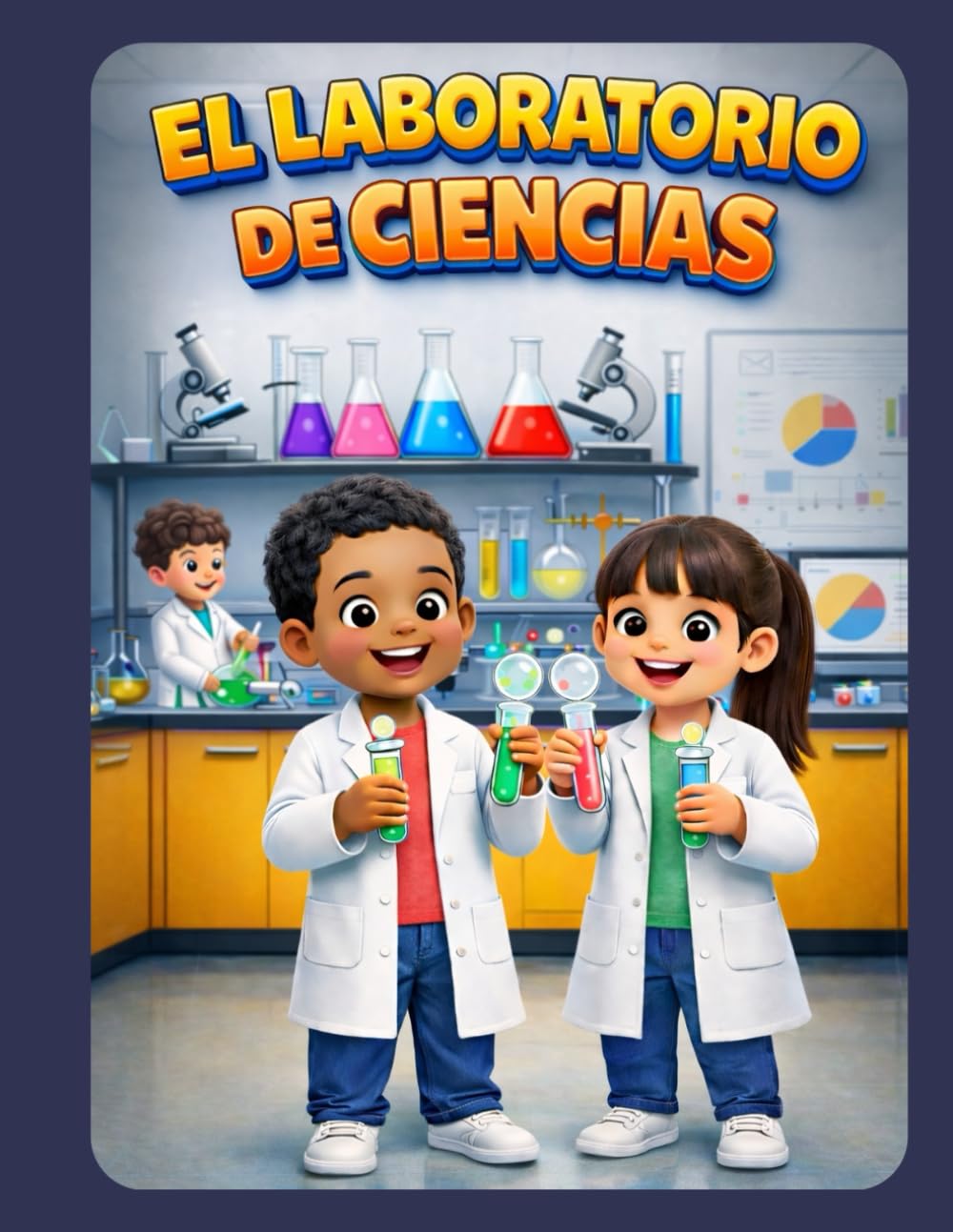 EL LABORATORIO DE CIENCIAS: Aprendo Ciencias Pintando (Spanish Edition)