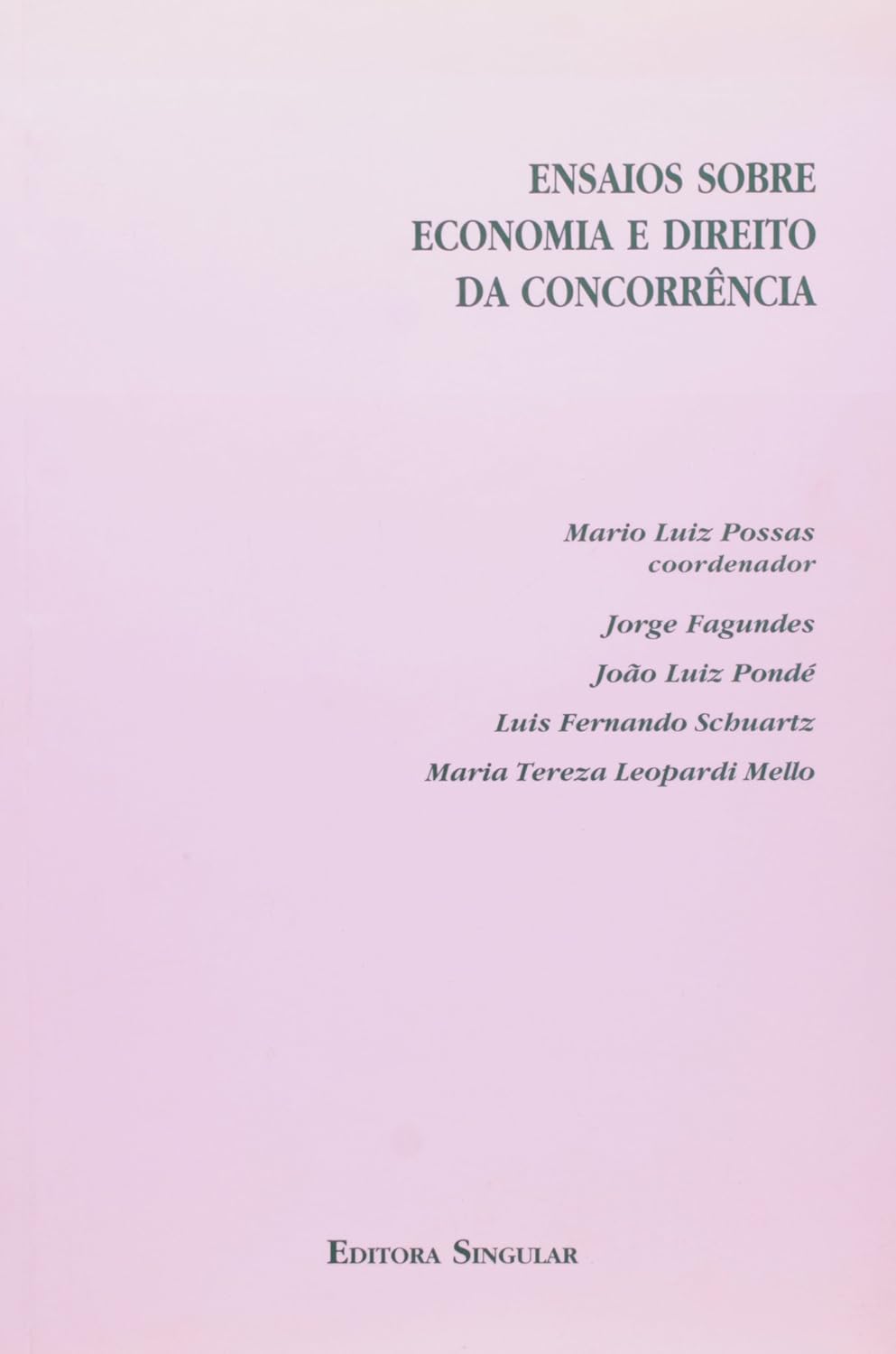 capítulo por capítulo baixar Ensaios Sobre Economia e Direito da Concorrência