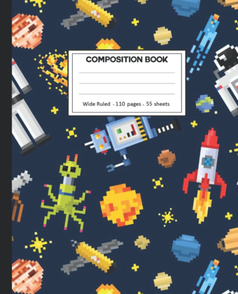 Composition Notebook: Composition Notebook with Robot for School. baixar o livro de graça