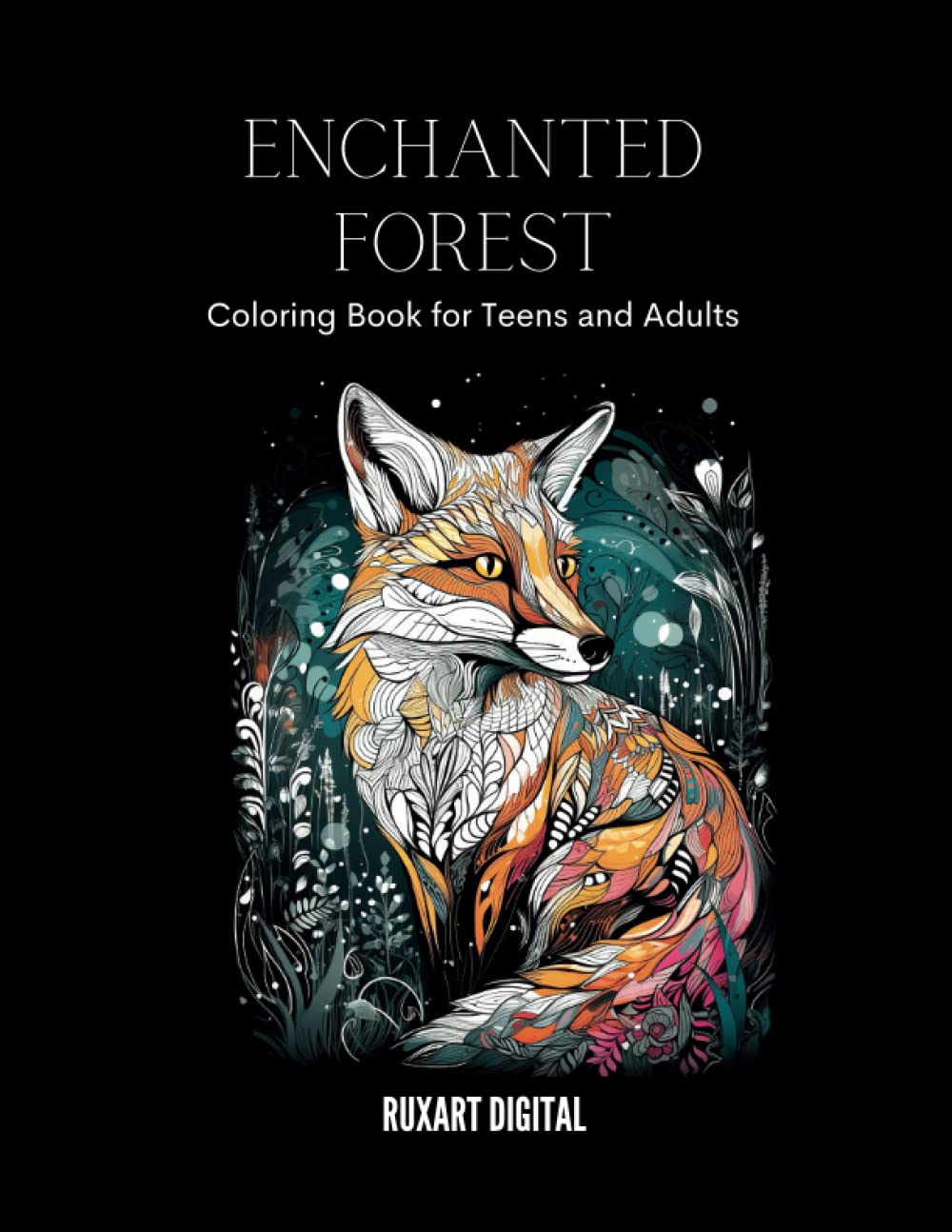 ler totalmente Enchanted Forest - Coloring Book for Teens and Adults: A Relaxing Coloring Journey Through the Forest (Coloring Books)