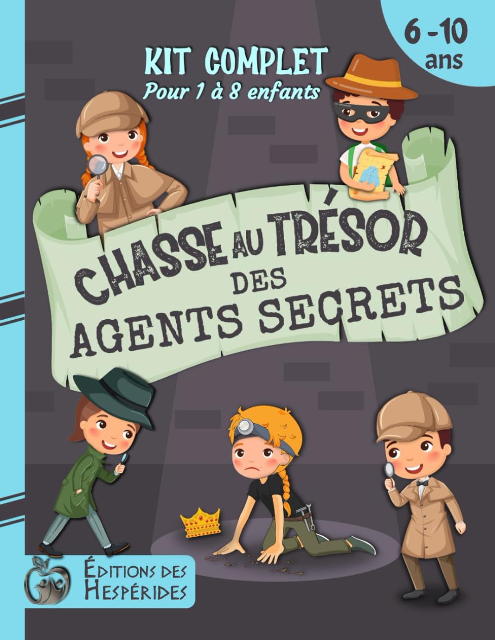 capítulo por capítulo baixar Chasse au trésor des agents secrets: kit complet | Pour enfants de 6 à 10 ans | Idéal pour une fête d'anniversaire (Chasse au trésor pour les enfants) (French Edition)